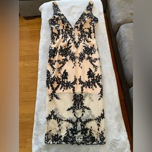 Bardot Lace Cocktail Dress